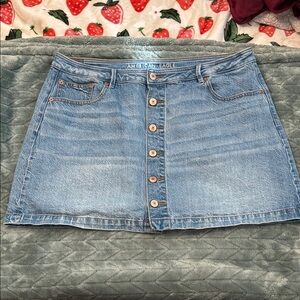 American Eagle Outfitters Blue Denim Skirt